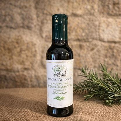 Immagine di Olio Extra Vergine di Oliva aromatizzato al rosmarino
