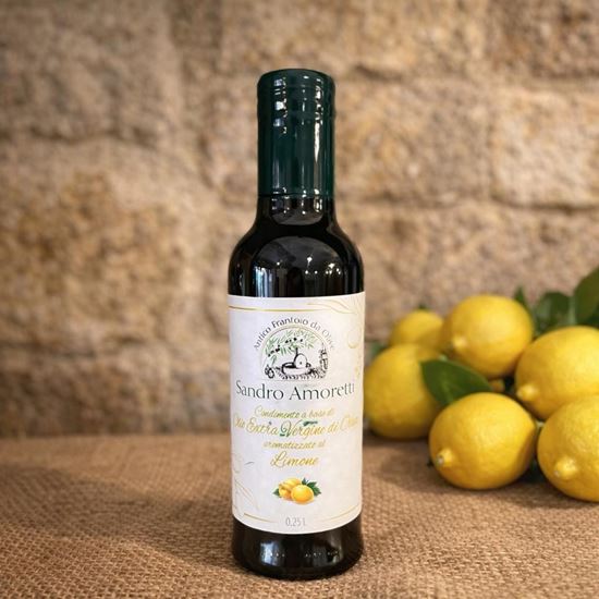 Immagine di Olio Extra Vergine di oliva aromatizzato al Limone
